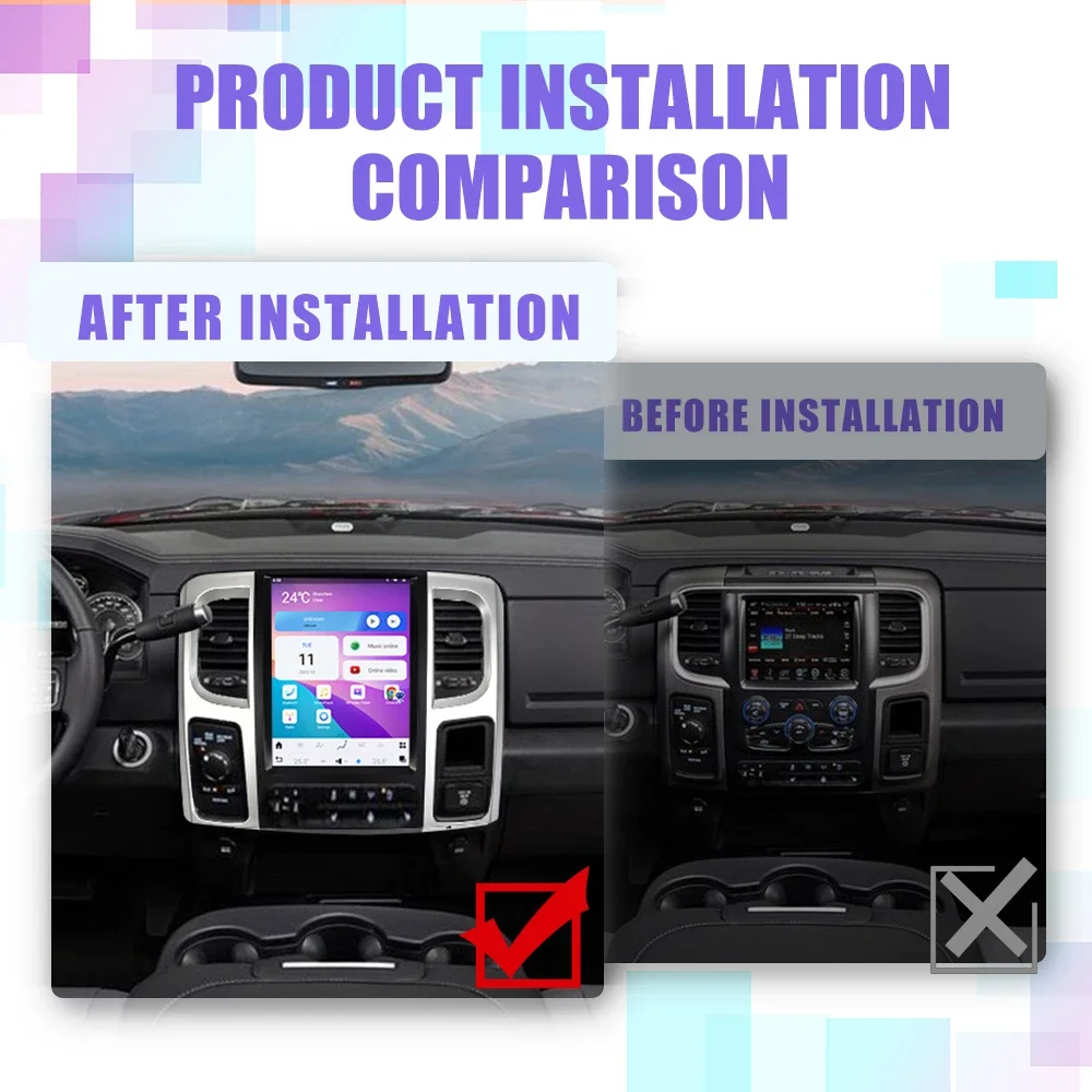 

Автомобильная аудиосистема 12,1 дюйма, Android 11, для Dodge RAM 2013 2014-2018, автомобильное радио, GPS, мультимедийный DVD-плеер, Тесла, GPS-навигация, головное устройство