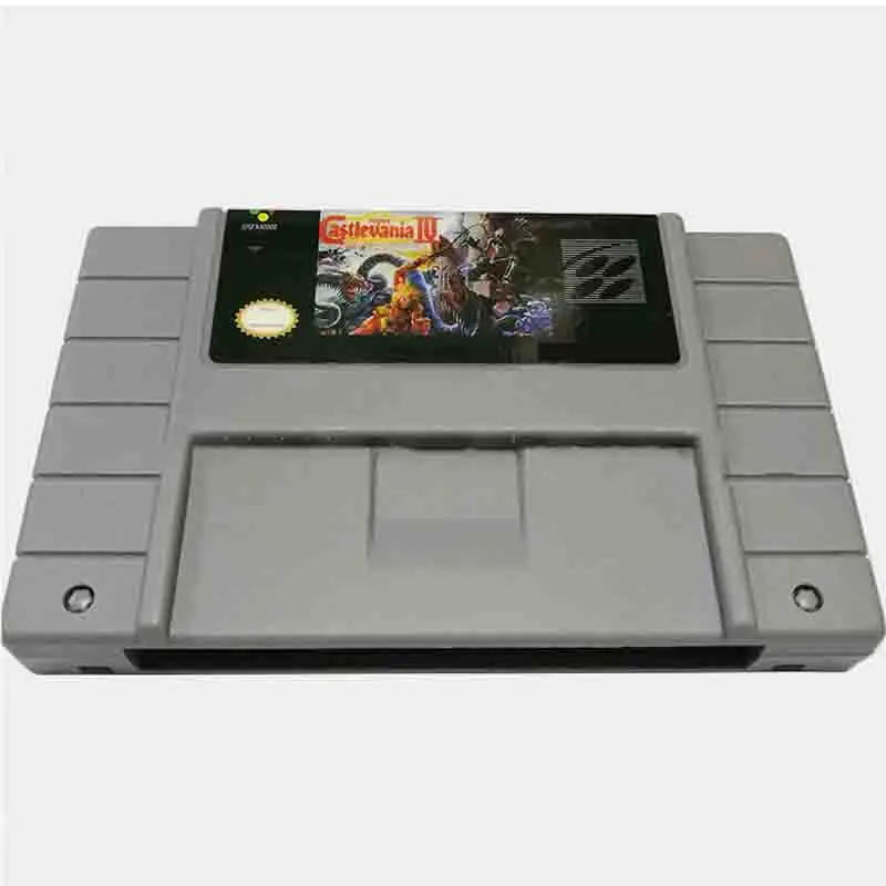 

Castlevania - Dracula IV 4 Card with 16-bit Game Card with SFC Game Card and SNES Card of TV Game Console with 16-bit Card