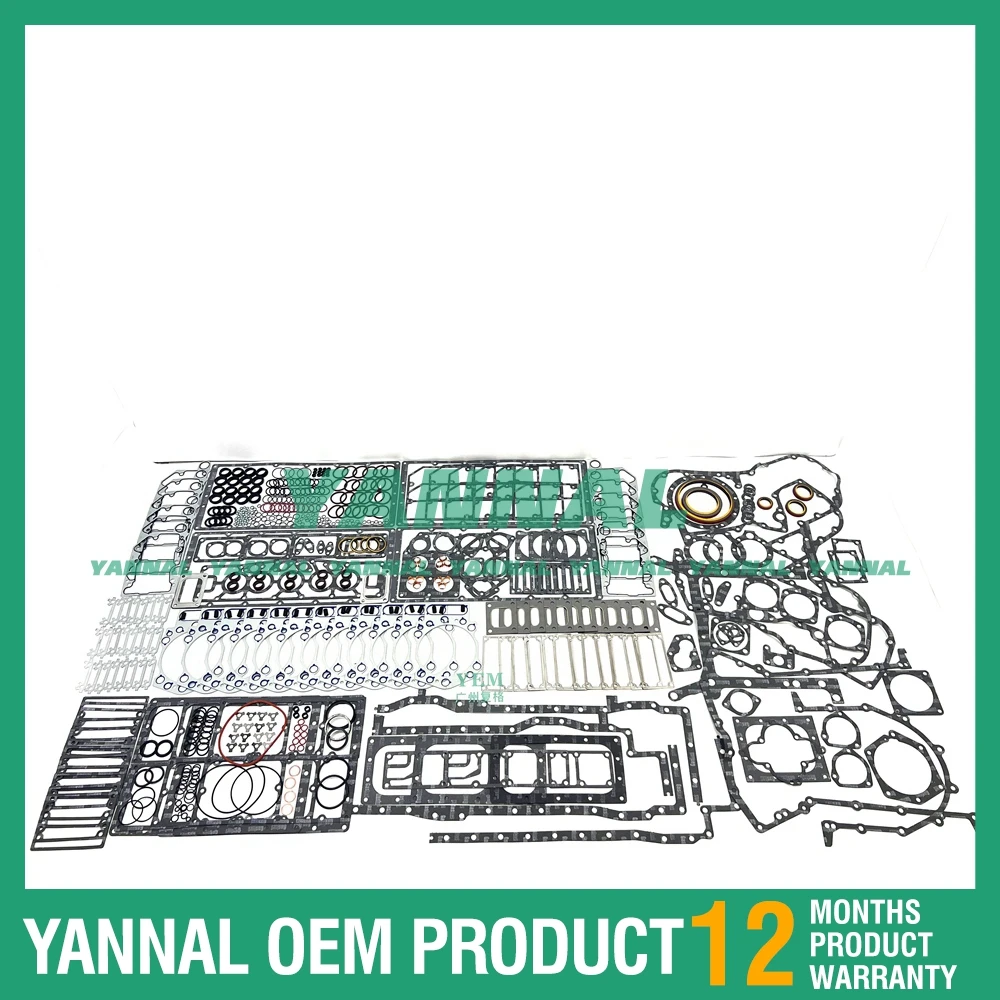 Полный комплект прокладок для Cummins K38 KTA38 детали в сборе двигателя