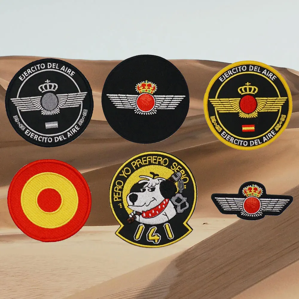 Тактические нашивки с вышивкой для рюкзаков и одежды