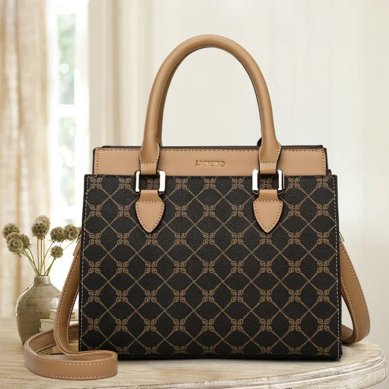 

Luxury bag Large Capacity Women's Handbag 2022 New Fashion Women's Bag Versatile Commuter Print One Shoulder Crossbody Bag Sac