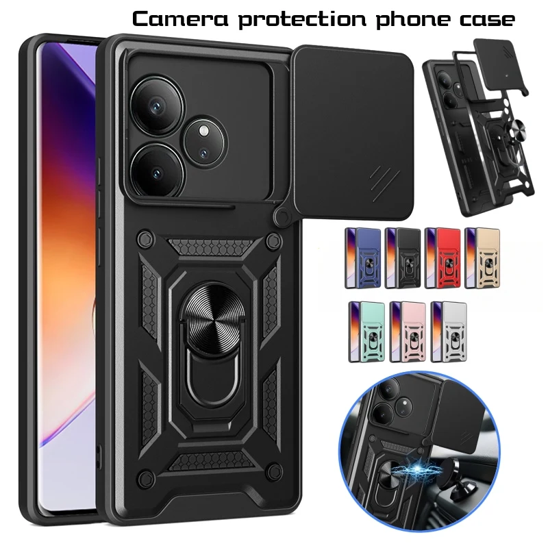 Чехол для Realme GT Neo6 SE 5G магнитный держатель кольцо чехол Neo 6 защитный телефона