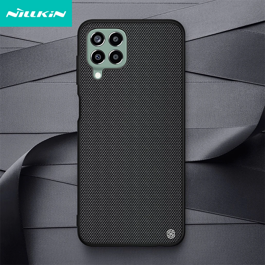 

NILLKIN For Samsung Galaxy M53 M33 M23 M13 4G 5G Case Textured Nylon Fiber Material Weaving Non-slip Back Cover For Samsung F23