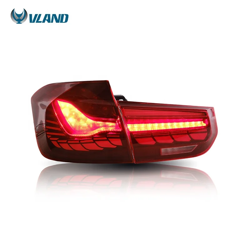 

Vland Wholesale Dragon scale Style Led Rear Lamp 2013-2019 M3 320 325i Tail Light with Sequential Indicator For BMW F30 F80