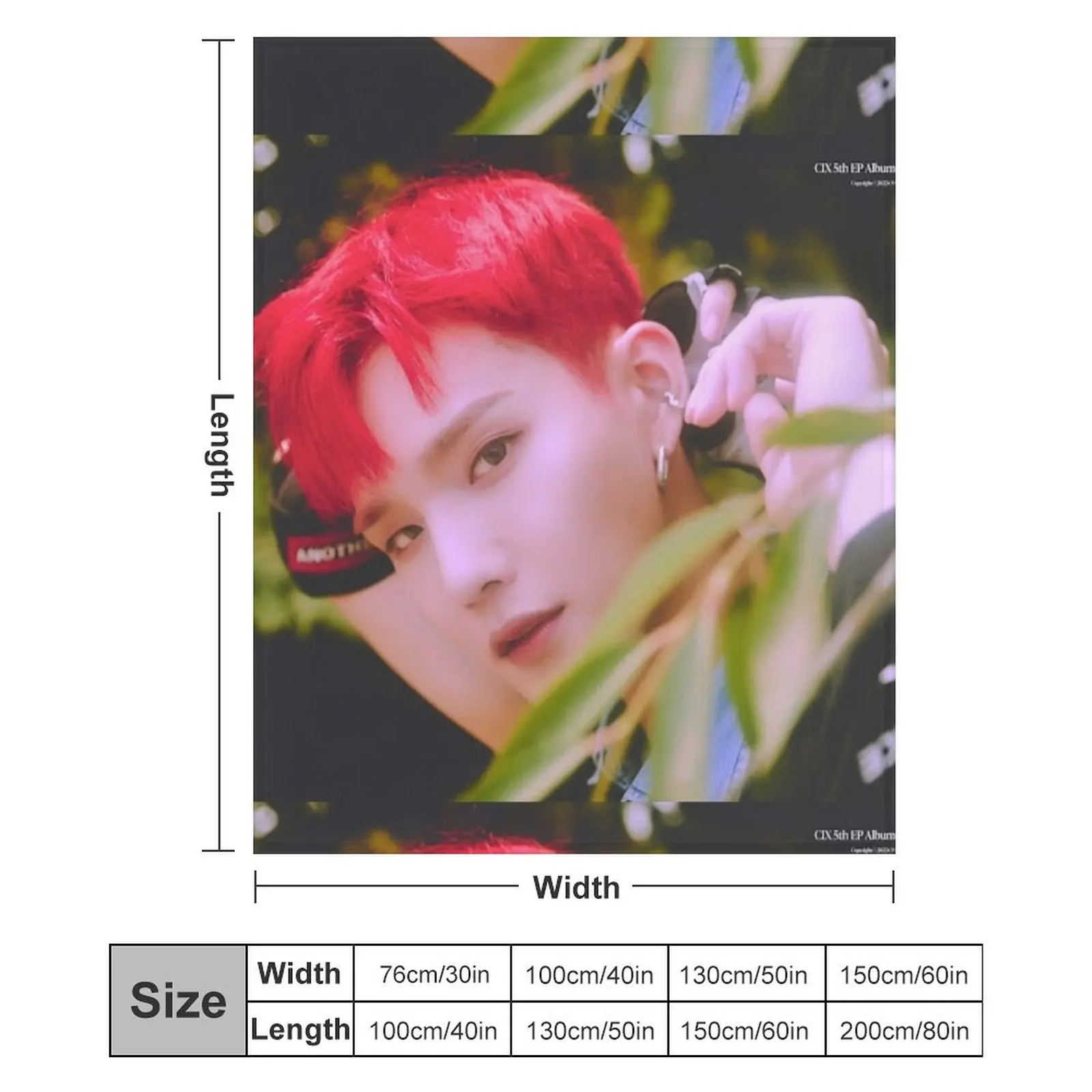 Seunghoon CIX - 'OK' Эпизод 1: OK Not Teaser Pictures 458 BX Seunghun Yonghee Bae Jinyoung Hyunsuk KPOP мальчик Плед