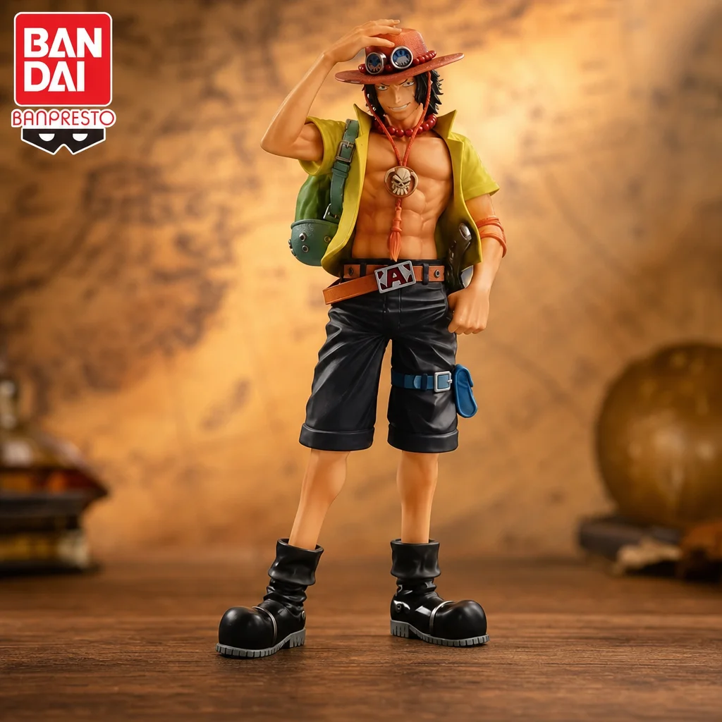 В наличии: Оригинальная фигурка BANDAI BANPRESTO ONE PIECE PORTGAS D ACE, новая, в коробке, коллекционная модель, игрушка. (art.: 3920daf55bc04) - 3920daf55bc04