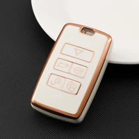 new tpu car key case for land rover range rover evoque discovery sport 2019 velar for jaguar xe xf e pace f pace key lock cover
