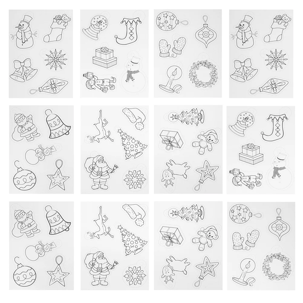 

Shrinksheets Shrinky Christmas Paper Heat Shrinkable Craftssheet Films Dinkclearsanded Craft Material Holiday Stuffing Film