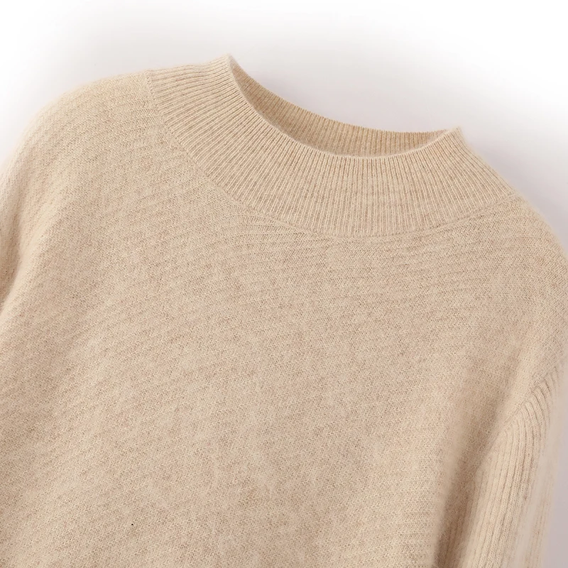 100% норковая кашемировая юбка осень-зима новая женская одежда вязаный пуловер с