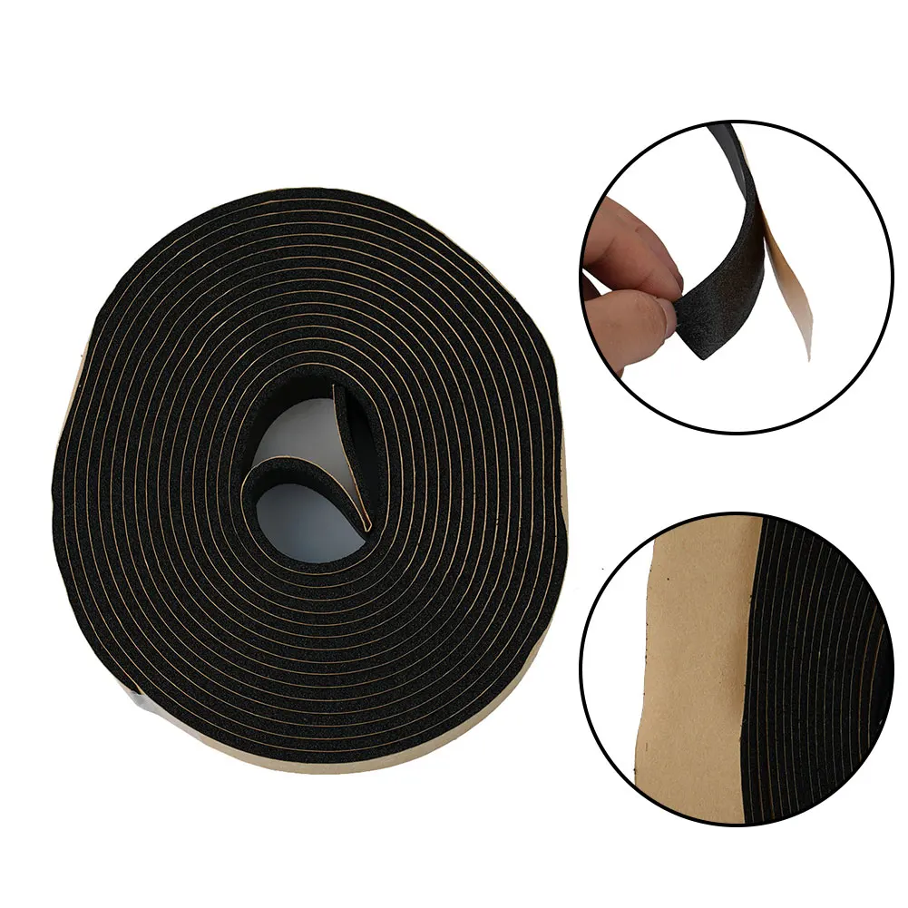 

Durable Useful Sealing Strip High Quality Practical To Use Rubber Weatherstrip Rain Visor 1 Pcs 100% Brand New