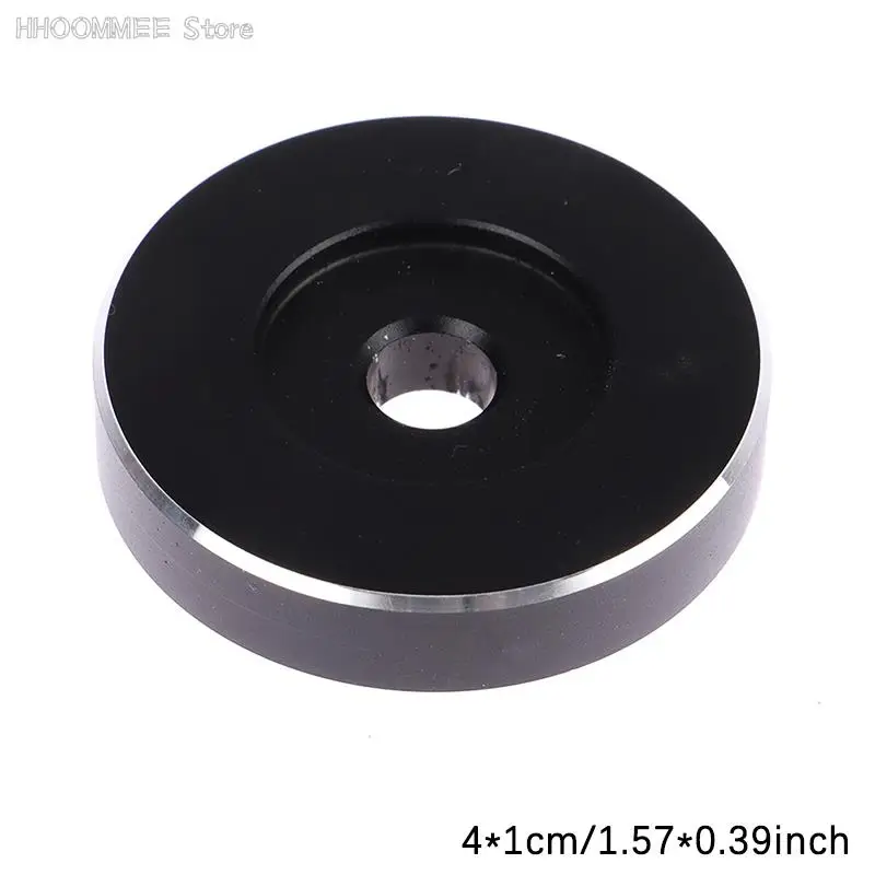 1PC 45 RPM Turntable Adapter Aluminum Silver Black 7 inch EP Record Turntable Phonograph Vinyl Technics Center Adapter images - 6