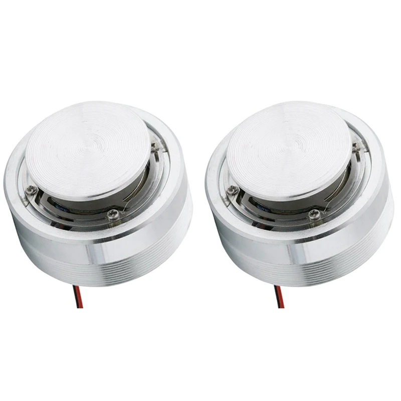 

2X Audio Portable Speakers 50Mm 8Ohm 20W Full Range Loudspeaker Resonance Sound Exciter Super Bass Neodymium Speakers