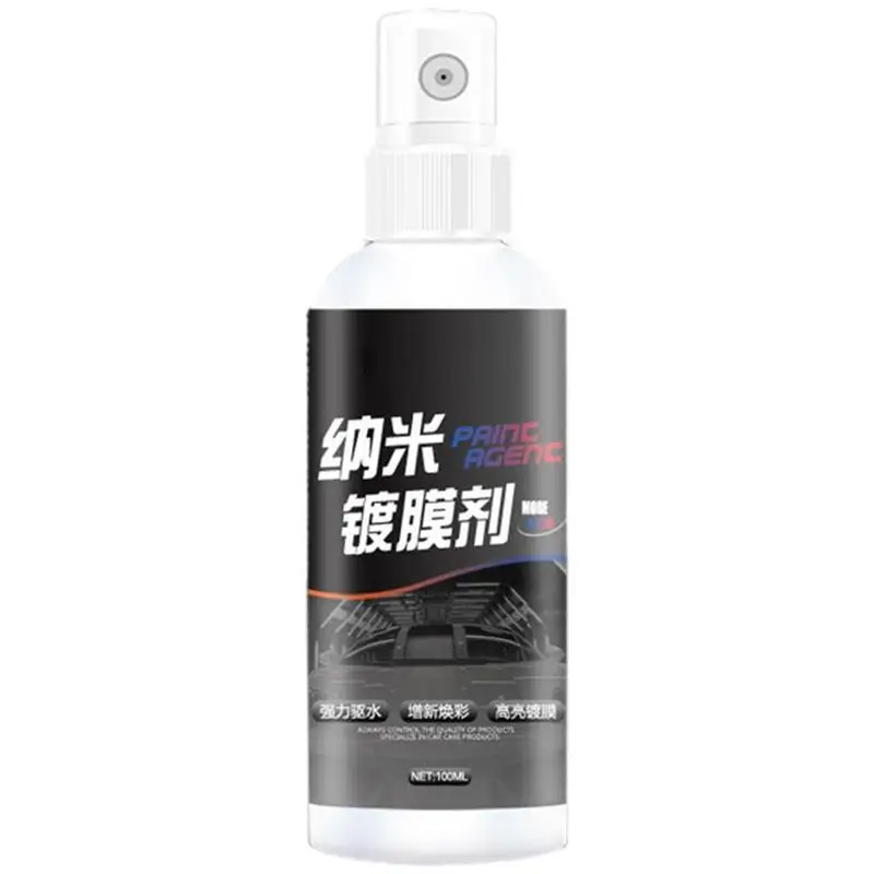 

Spray Car Wax Polish Rapid Ceramic Paint Sealant Hydrophobic Formula And Uv Protectant Ceramic Spray For Car Long Lasting Quick