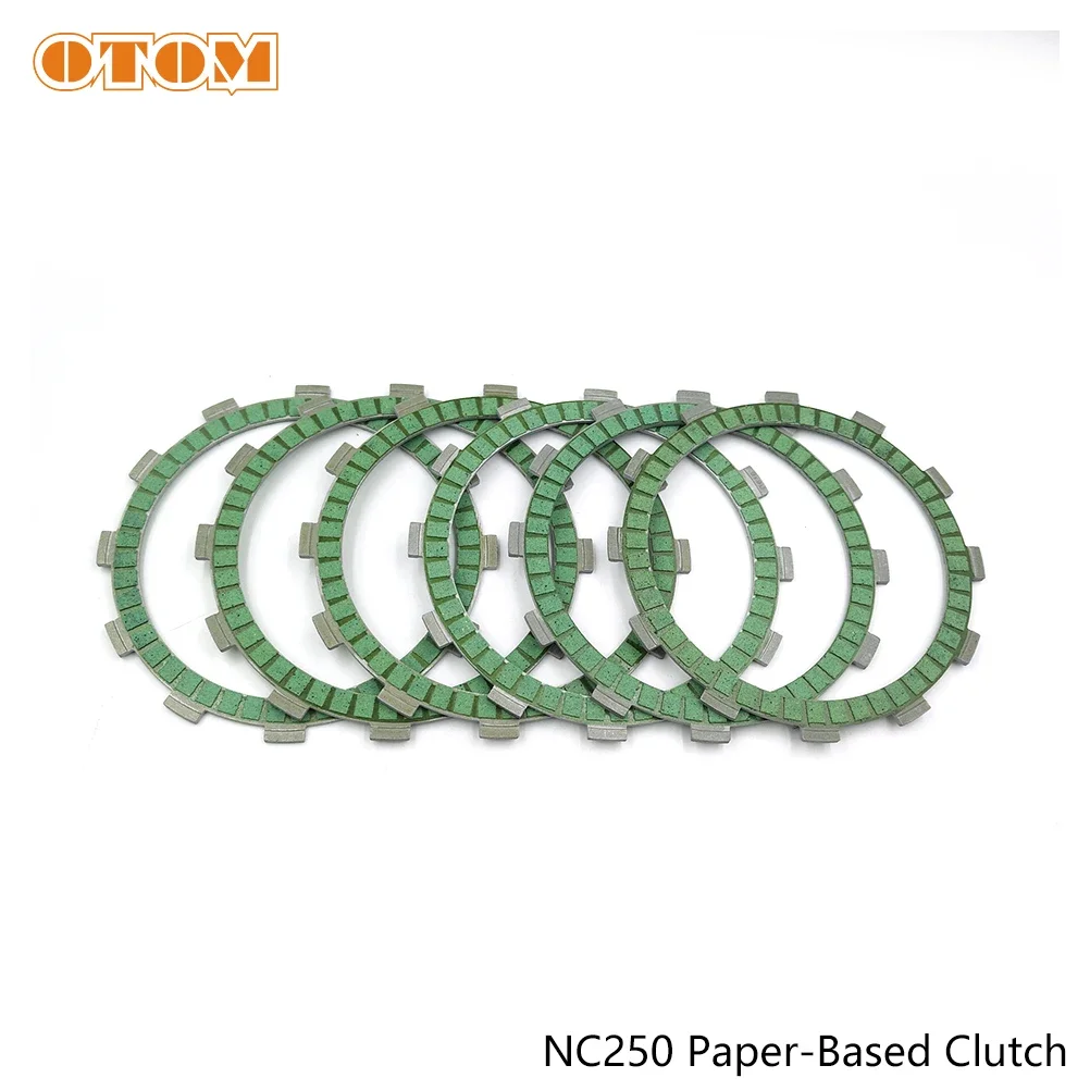 

Фрикционные пластины сцепления для мотокросса OTOM, набор стальных дисков для ZONGSHEN NC250 NC450 KAYO T6 K6 ESB J5 RX3 ZS250GY/450GY-3, фрикционные пластины