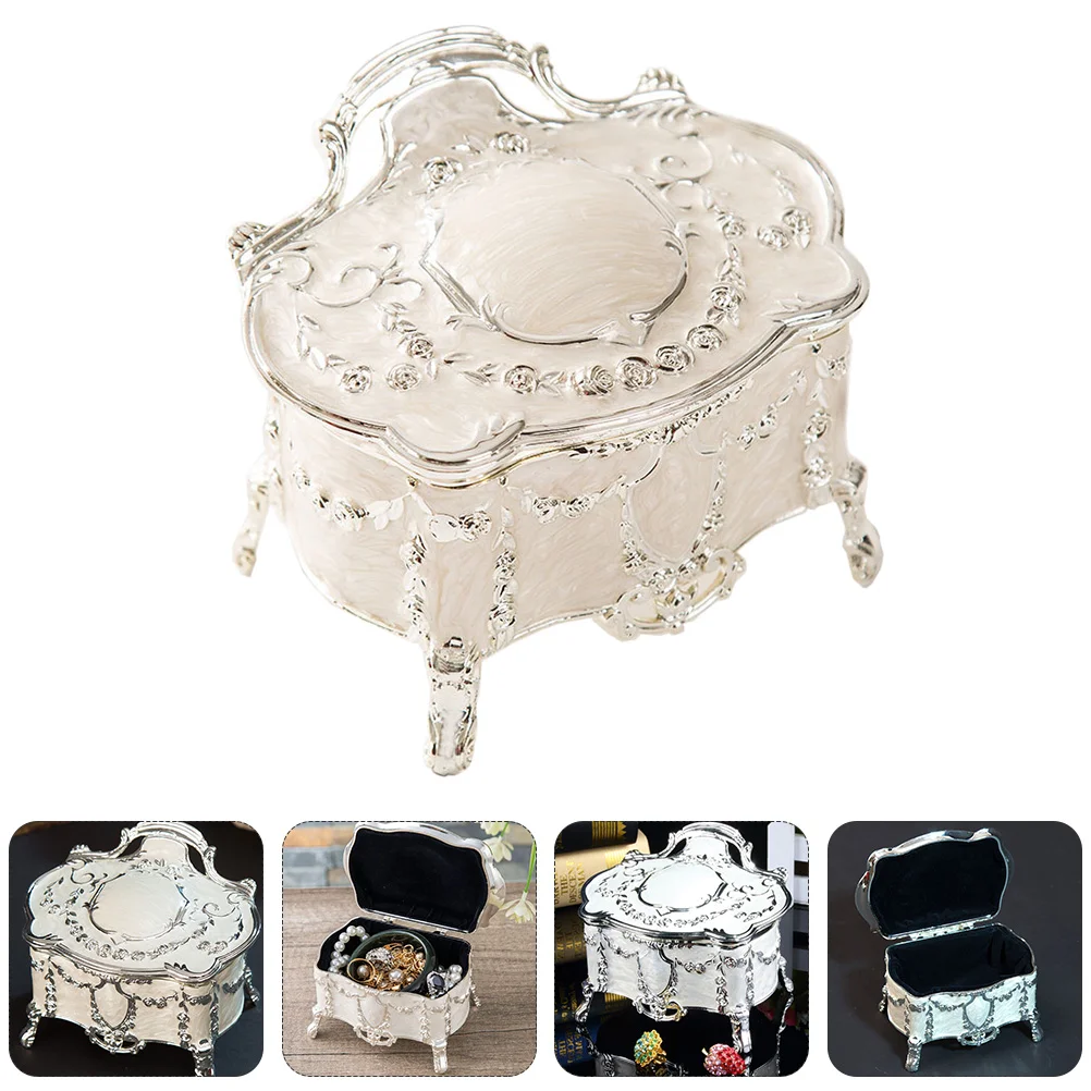 

Jewelry Box Case Trinket Gift Boxesdisplay Jewellery Vintage Storage Organizer Displa Packaging Necklace Makeup Travel