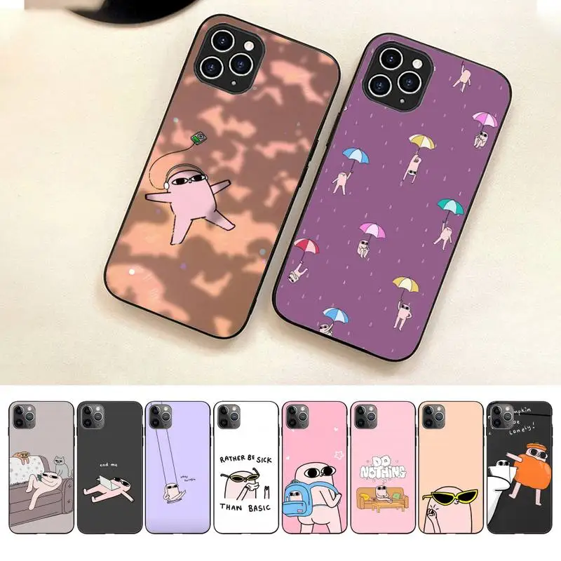 

Pink Cartoon Funny Big Eyes Ketnipz Phone Case For Iphone 7 8 Plus X Xr Xs 11 12 13 14 Se2020 Mini Pro Max Case