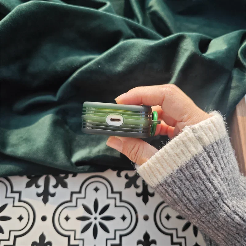 Чехол Pro 2 модный крутой чехол для Airpods 4 красочный Funda Box 3 мягкий девочек Air Pods Romantic