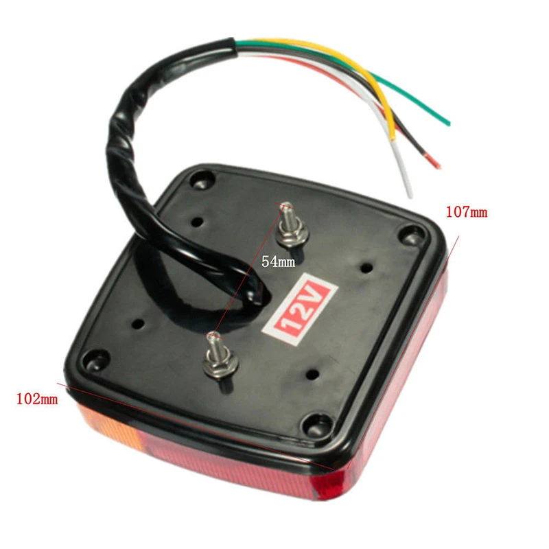 2 шт. задние фонари для прицепа 12 В