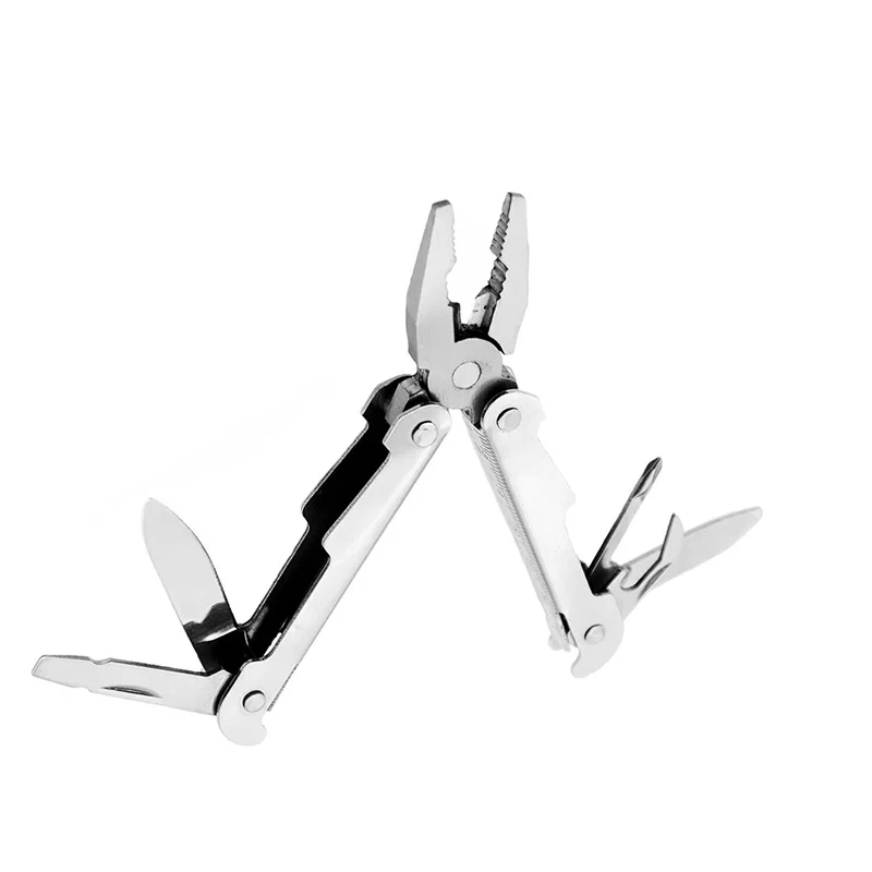 

Stainless Steel Pocket Knife Pliers Folding Pliers Mini Portable Fold Outdoor Multipurpose Repair Tools Tools Set Professional