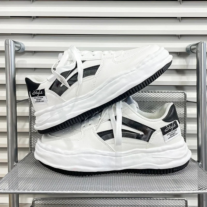 

Туфли женские для студентов, удобная повседневная обувь, плоская подошва, корейский стиль, белые, весна 2022