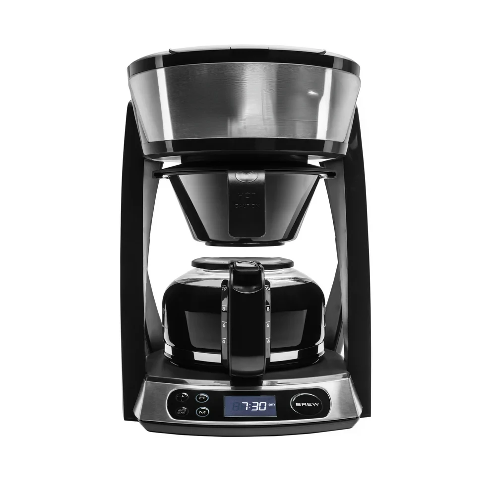 

Steel 10 Cup Drip Coffee Maker Espresso coffee maker Milk steam frother Coffee machine Coffee maker Cold brew coffee maker Coffe