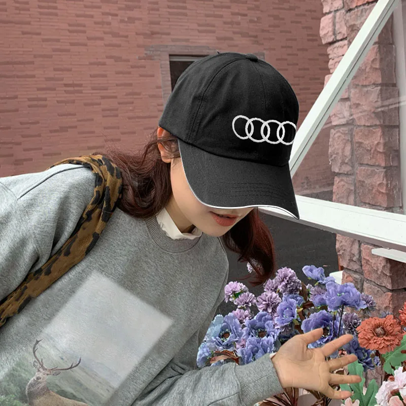 1/2 шт. мужская летняя бейсболка с солнцезащитным блоком и вышивкой для Audi A3 A4 B5 B6 8P