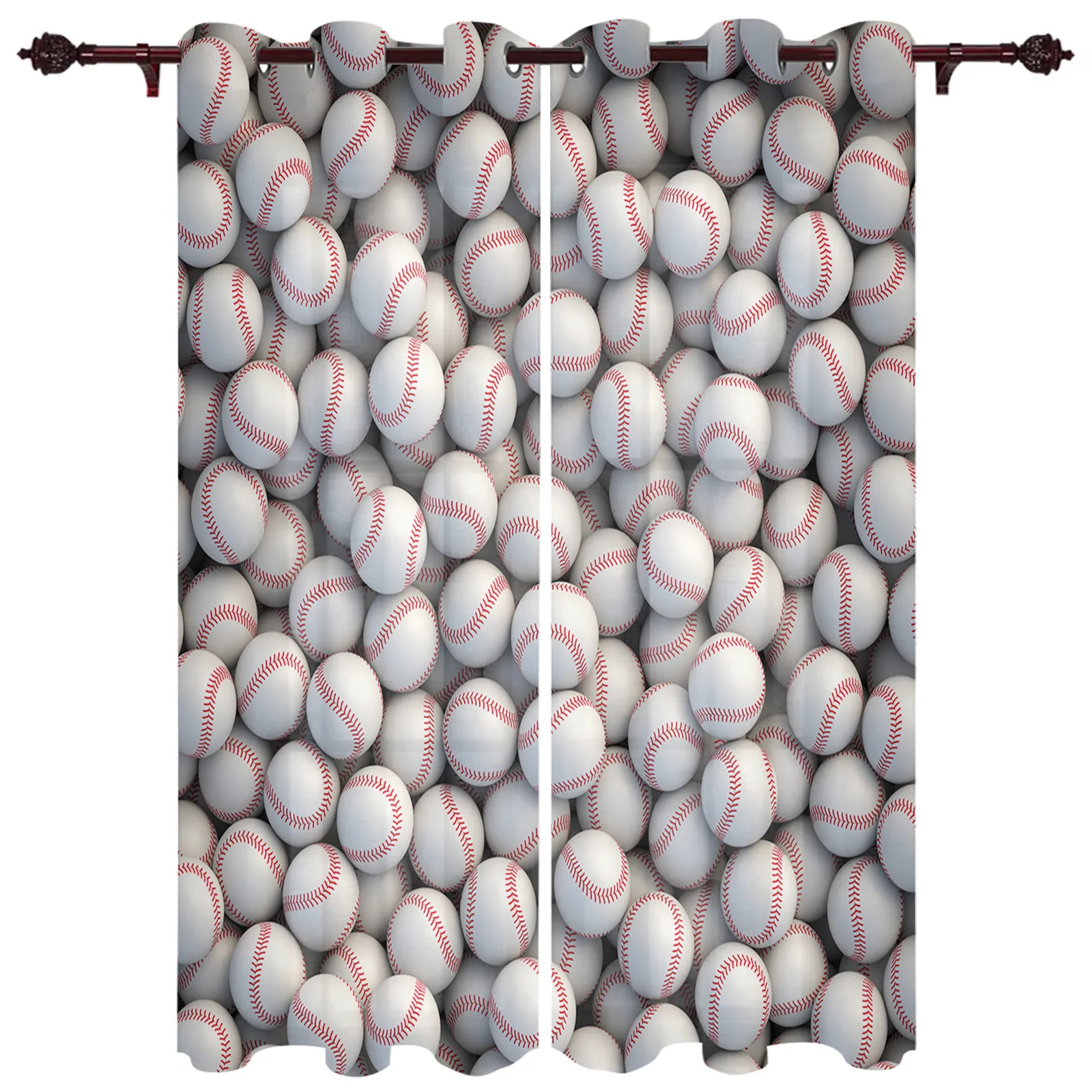 

Спортивные Бейсбольные текстурные современные оконные шторы для гостиной роскошные шторы для спальни портьеры Дверные Шторы