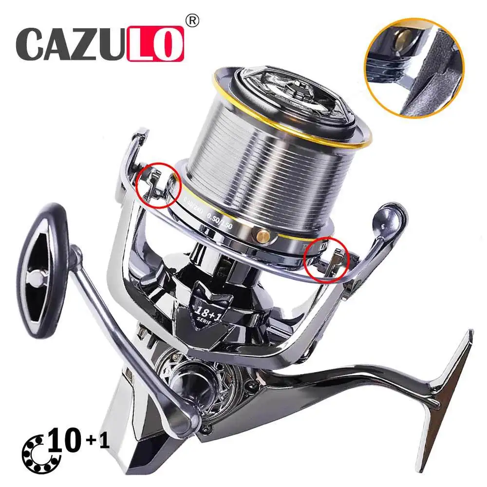 TK9000-12000 Saltwater Wheel Fishing Reel Coil Surf Distant Spinning 11BB 25KG Max Drag For Bass Open Face Carretilha Molinete enlarge