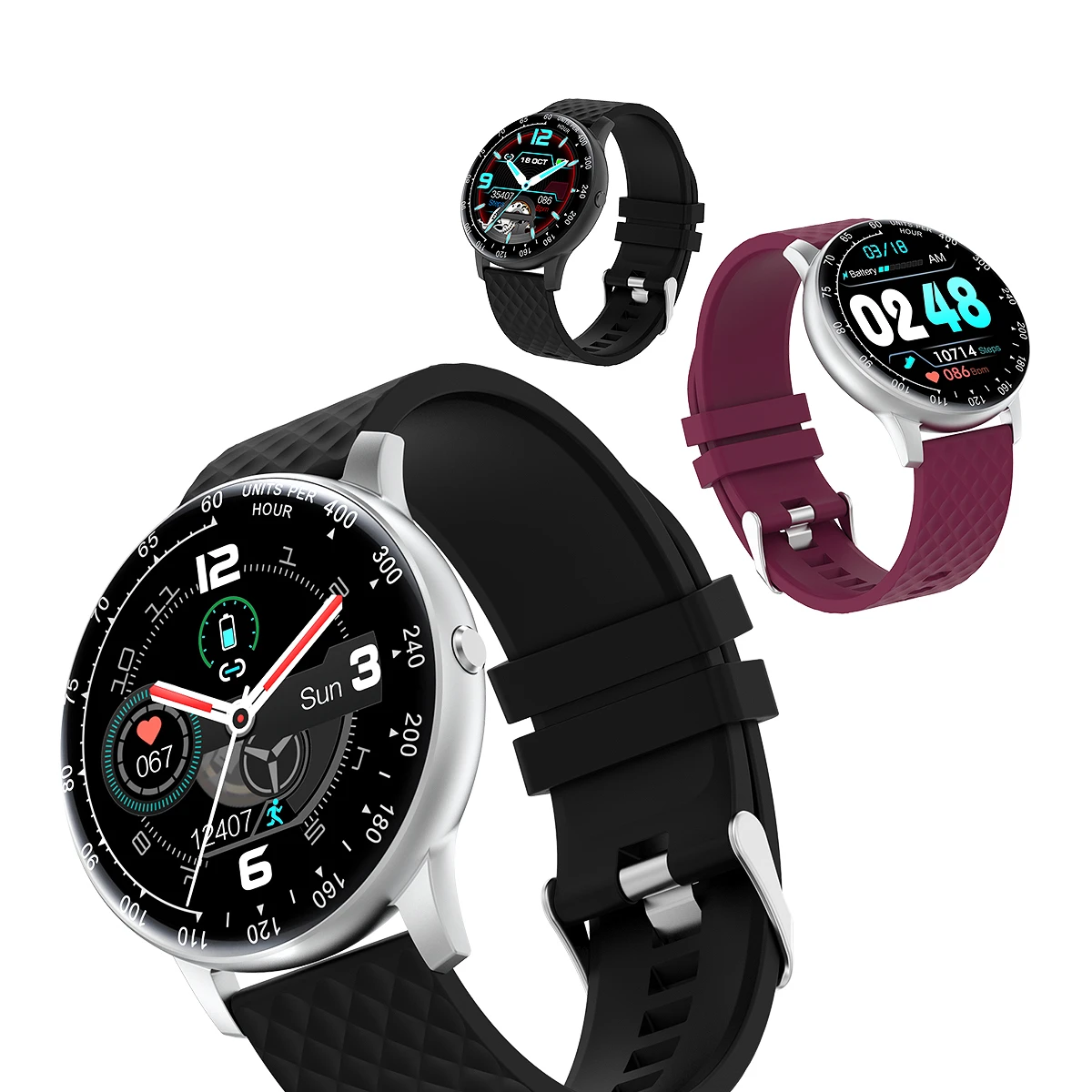 

H30 Smart Watch Men DIY Watchface Full Touch Fitness Tracker Heart Rate Blood Pressure Smart Clock Women Smartwatch for Xiaomi