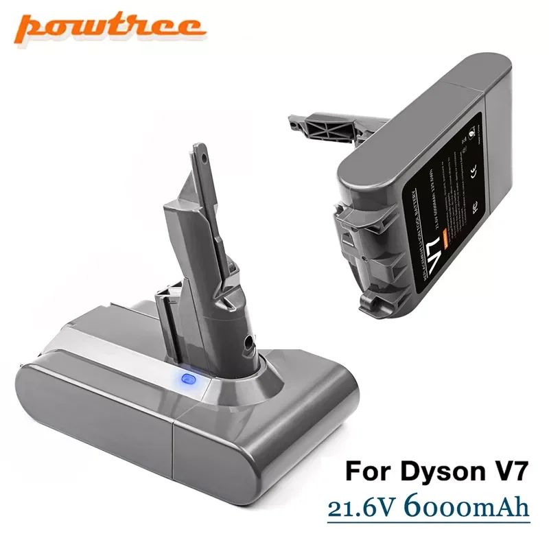

21.6V 6000mAh Li-ion Replacement Battery For Dyson V7 Motorhead V7 Trigger V7 animal V7 Pro vacuum cleaner Battery