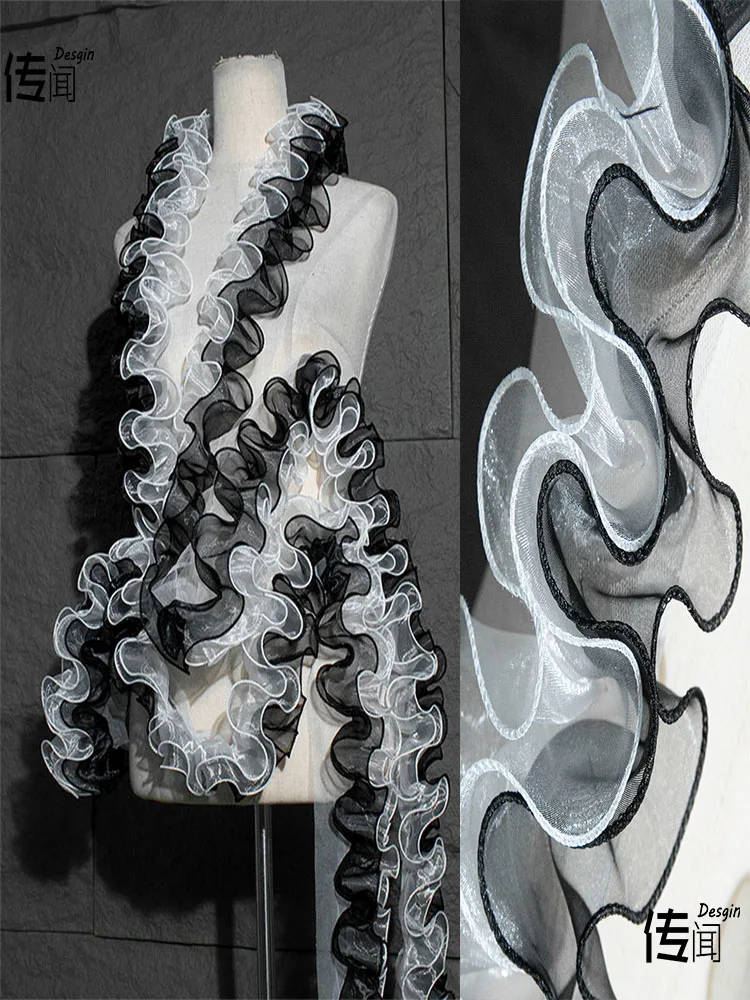 Кружевная сетчатая отделка 3D