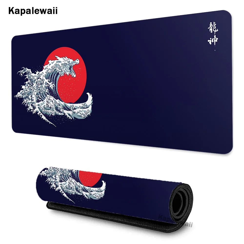 Коврик для мыши Fuji с японским известным креплением 90x40 см аниме XXL игровой коврик