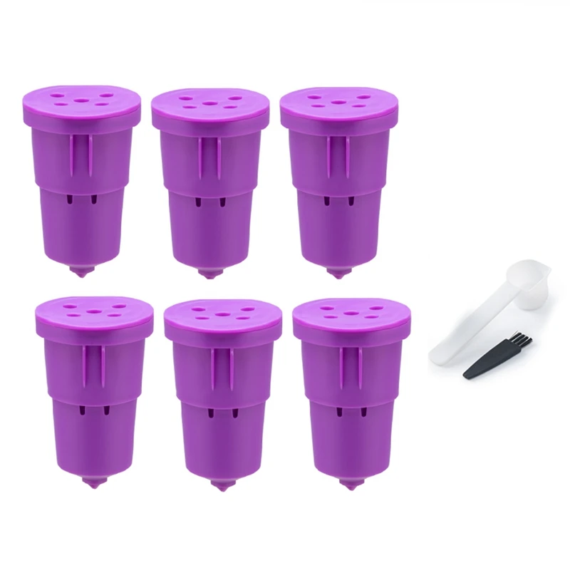 

6 шт. Φ для Keurig B31/B40/B45/B50/B55/B60/B65 кофейные фильтры для многократного использования 1,0 SERIES, многоразовая кофейная капсула