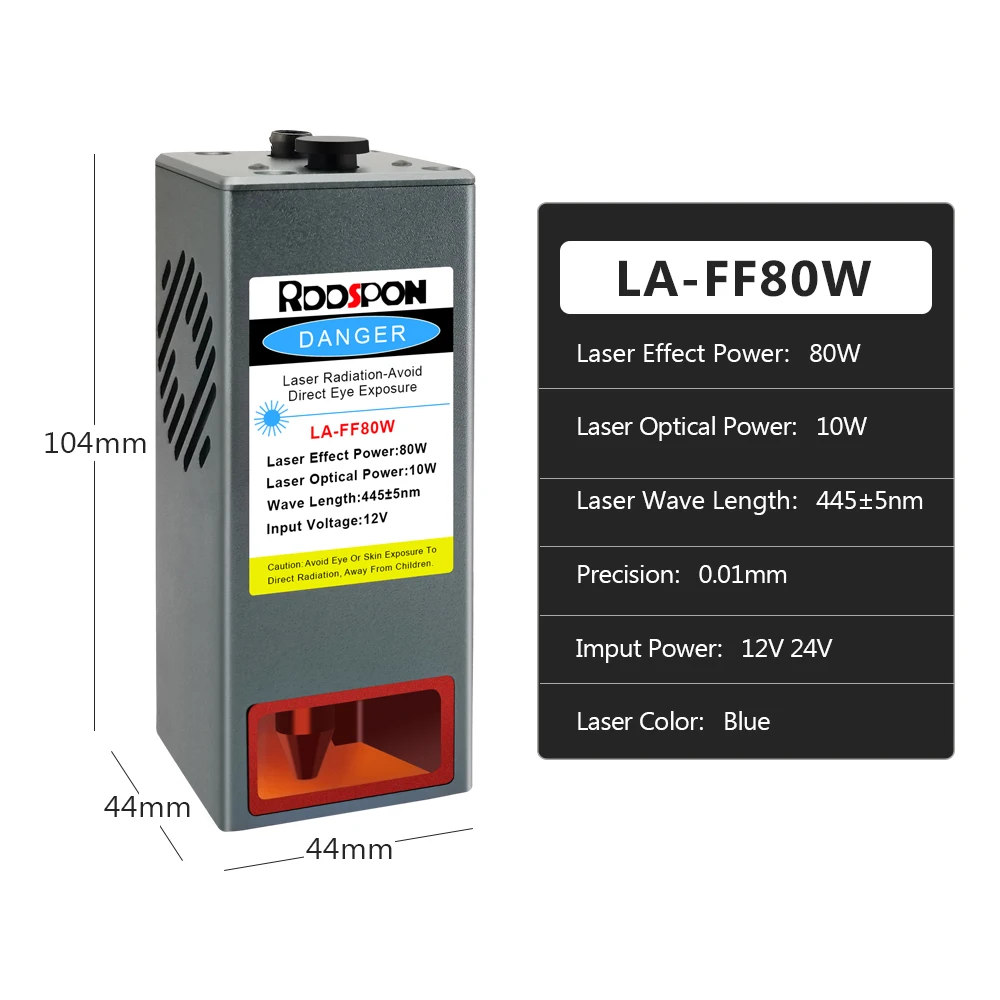 Рисунок 4 - Лазерный модуль 80 Вт 12 В/24 В