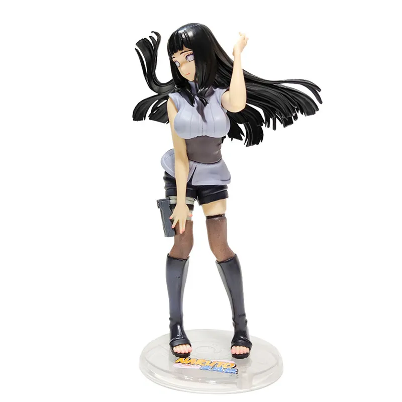 Фото Экшн-фигурки из аниме «Наруто», 21 см Hyuuga Hinata Naruto Figur Коллекционная модель Манга подарок №2