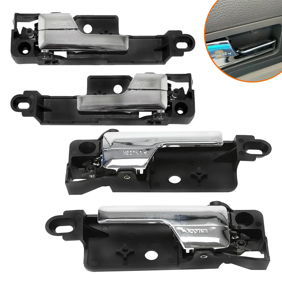 

Внутренняя ручка межкомнатной двери 6E5Z5422600A 6E5Z5422601A для Ford Fusion 2006-2012 для Lincoln MKZ 2007-2012 для Mercury Milan