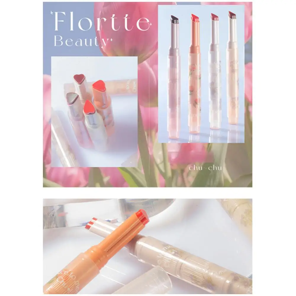 

13 Colors Sweet Flower Lipstick Moisturizing Long-lasting Lip Gloss Korean Makeup Tools Pigmented Sexy Glass Cosmetics For Women