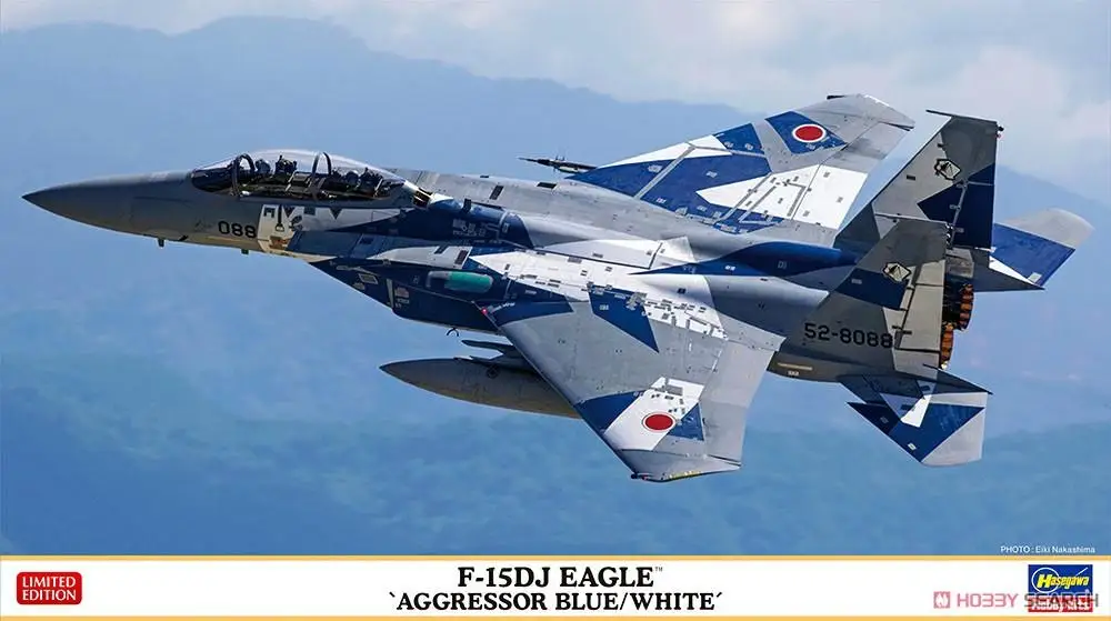 

Hasegawa 02379 1/72 F-15DJ Eagle Aggressor Blue/White (Plastic model)