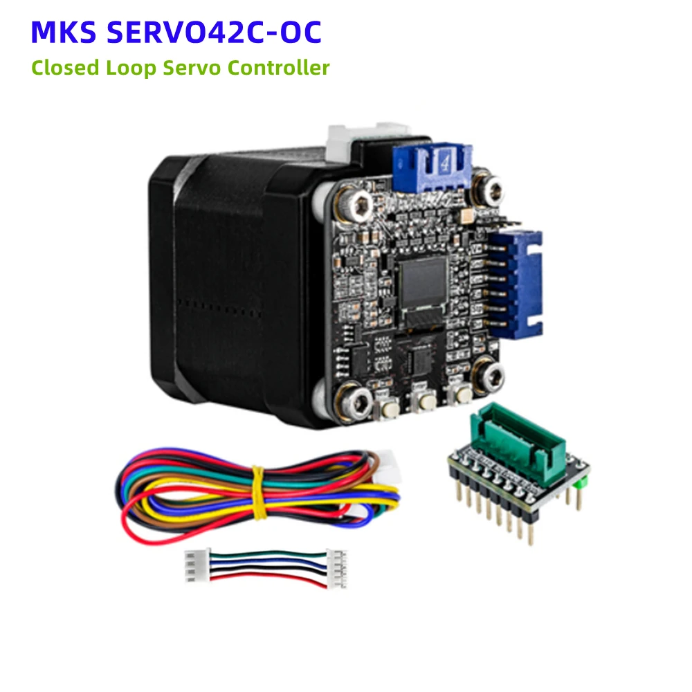 MKS SERVO42C OC PCBA closed loop stepper driver motor 32bit ARM close loop servo controller board Nema 17 servomotor 256 steps