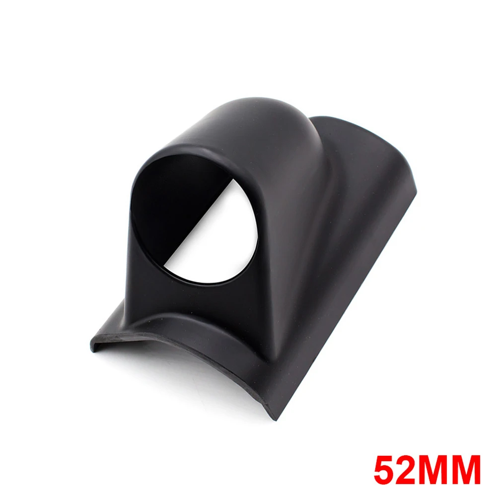 

52mm Universal Car Auto Black Single A-Pillar Hole Gauge Mount Pod Holder Interior Parts Auto Truck Boat Motorcycle Other
