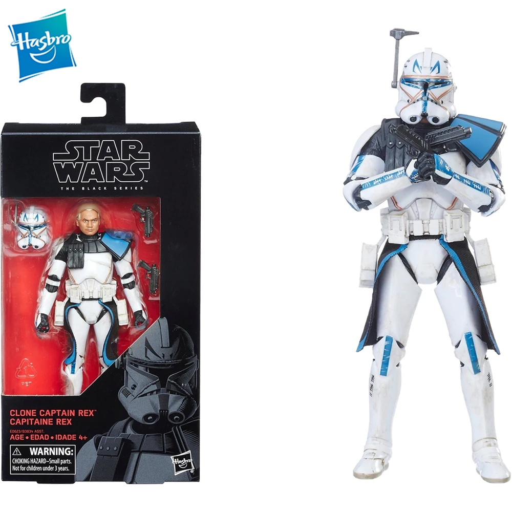 

Original Hasbro Star Wars The Black Series Captain Rex 6-Inch Action Figure Collection Model Toys Gift