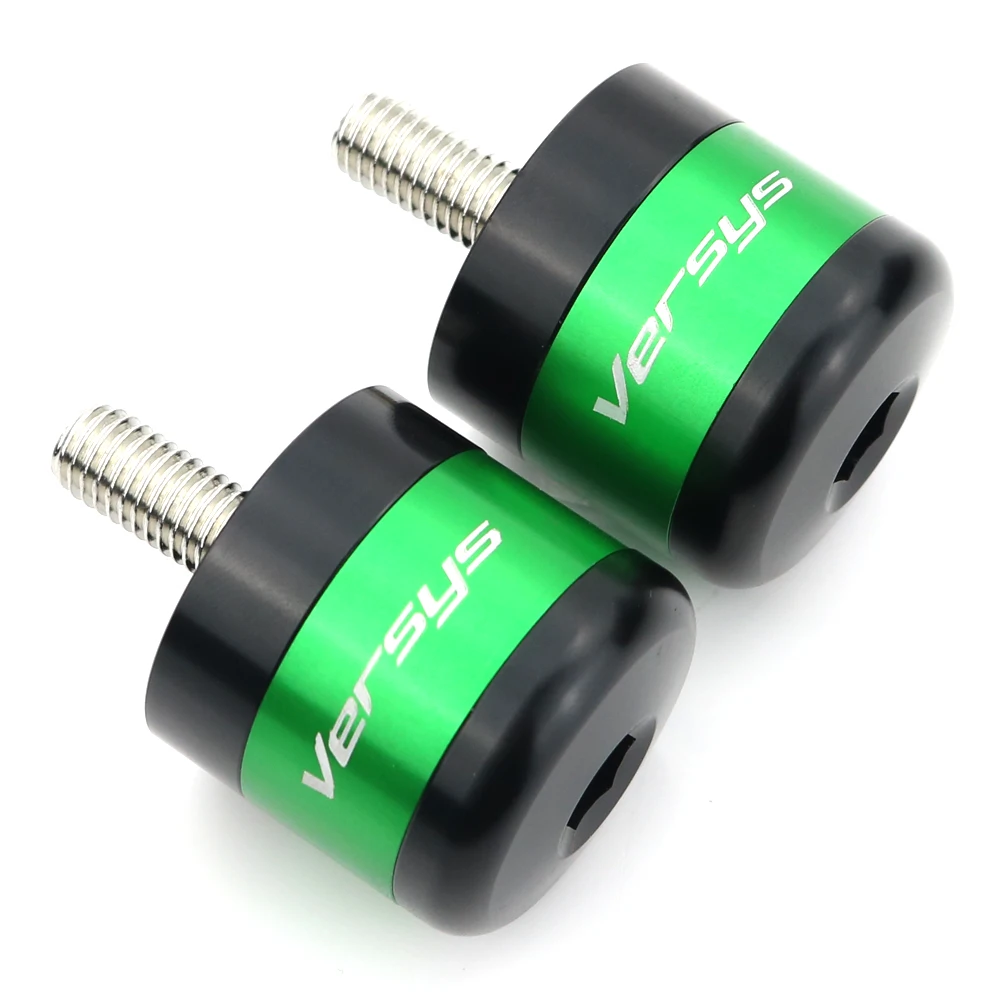 Подходит для Ninja 125 250R 400 650 ZX-6R ZX-10R ZX-14/R Z650 Z800 Z1000 ER-6N Versys 1000 ручки ручек заглушки