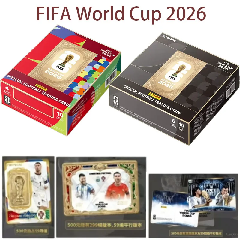 Фото Коллекционные карточки PANINI & KAYOU: Футбольные звезды FIFA 2026 – Карточки футболистов, сувениры для фанатов, подарок для вечеринки №1