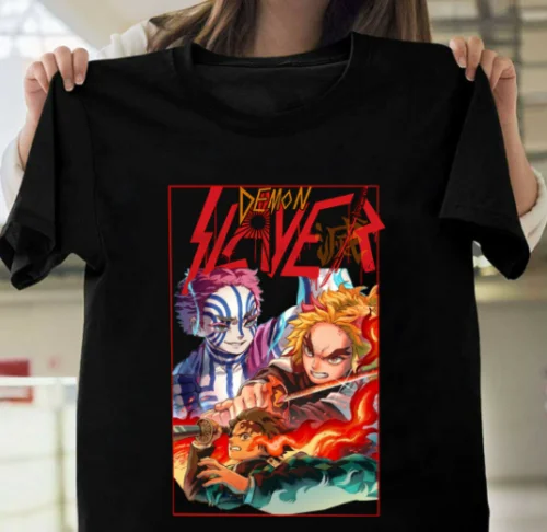

Demon Slayer T shirt HOT Kimetsu No Yaiba T Shirt S-3XL HOT black hot shirts