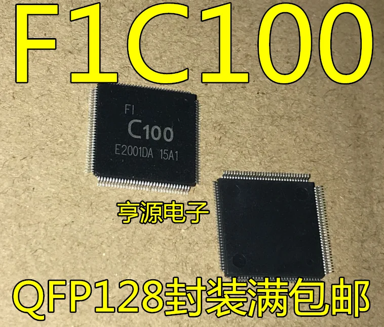 

5 шт. Оригинальный Новый F1C100A F1C100 C100 QFP128 F1C100S F1C200S QFN88