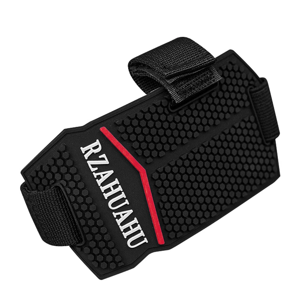 

Нескользящий Регулируемый Чехол для обуви на мотоцикл, защита для ботинок, аксессуары для езды на мотоцикле, защитная накладка для переключ...