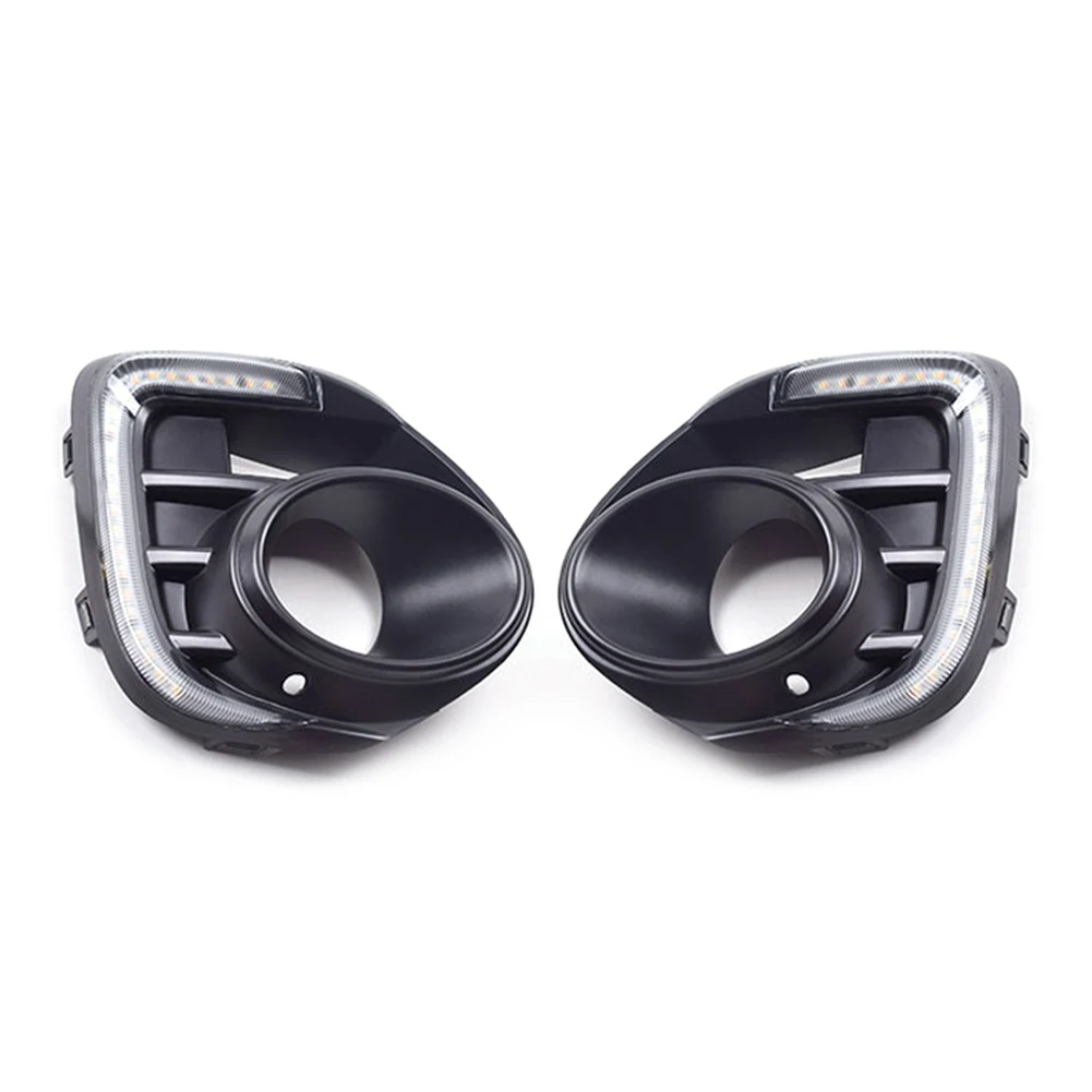 Для Mitsubishi Lancer 2016 2017 2018 автомобильные светодиодные дневные ходовые огни DRL