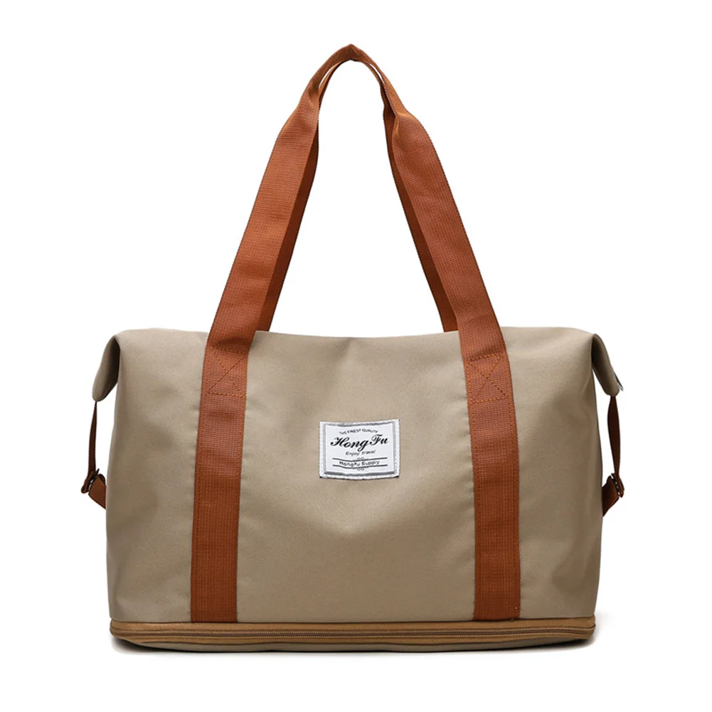 

Dry Wet Fitness Bag Oxford Training Shoulder Travel Yoga Women Sports Gym Bag Training Travel Duffel Luggage