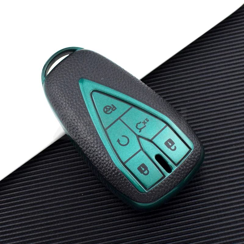 3/4/5 przycisków Skórzany pokrowiec na kluczyk samochodowy TPU do Changan CS35 PLUS CS75PLUS CS55PLUS Fob Shell Holder Protector Akcesoria