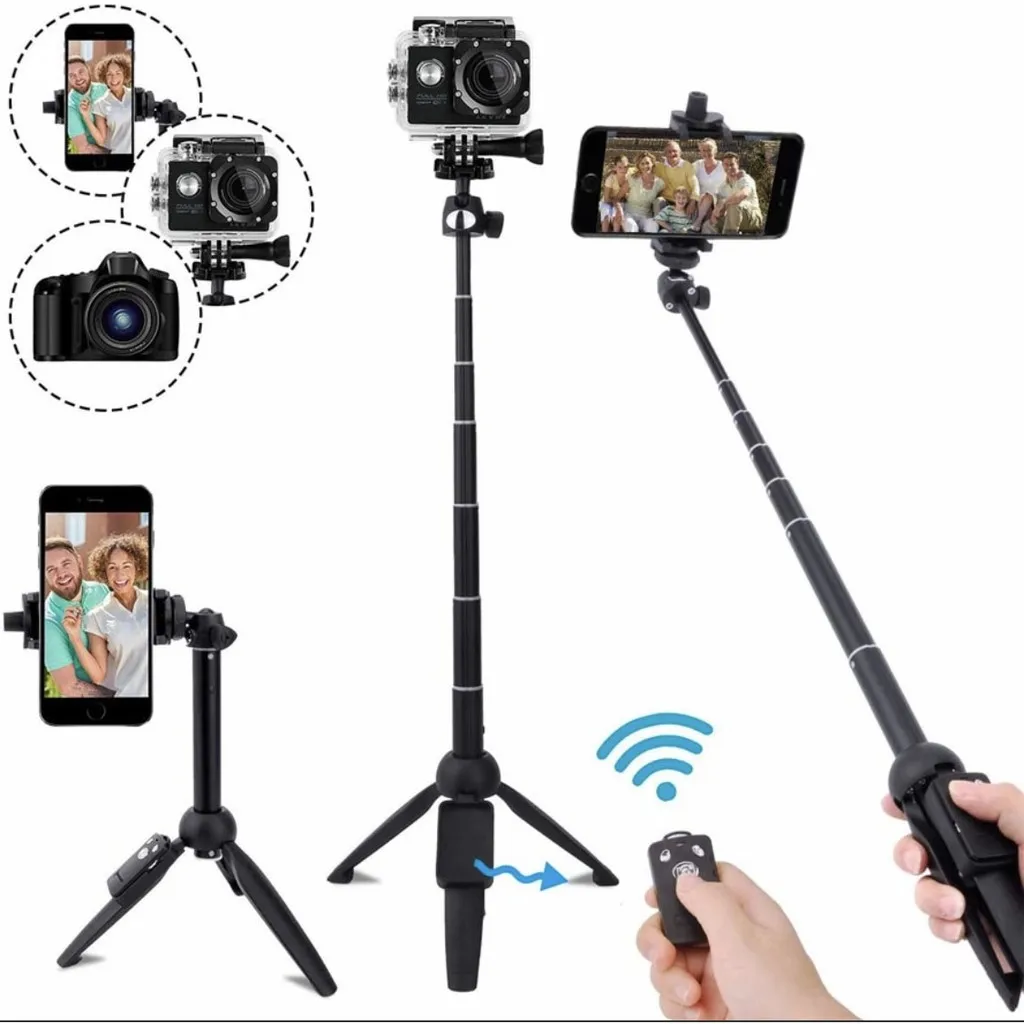 

Yunteng 9928 Tripod Mobile Phone Stick Selfie Stick Bluetooth